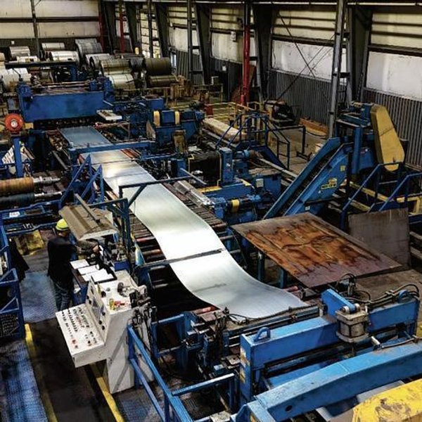 74" X .135" X 80,000 LBS. SMS/PRO-ECO MULTI-BLANKING CUT-TO-LENGTH