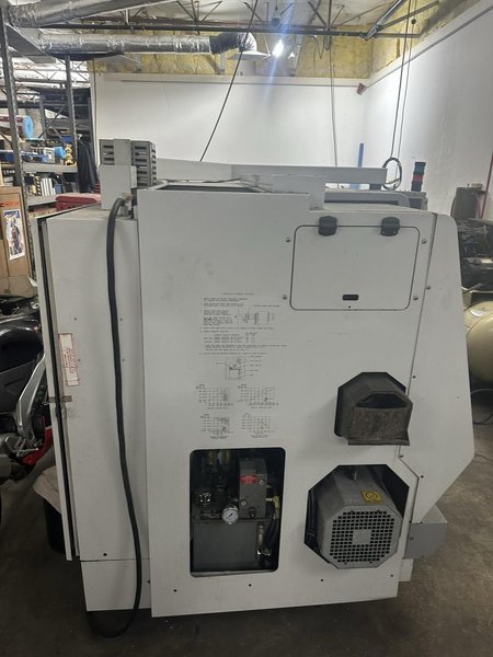 Haas SL-20 CNC Lathe, 2001 – Live Tooling, Haas Servo Bar 300 Bar Feeder