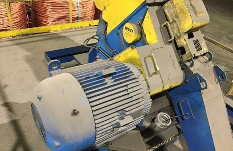 5/16&quot; BUTECH MODEL SK135-SP HIGH SPEED COPPER COIL SCRAP CHOPPER PROCESSING SYSTEM: STOCK #13131