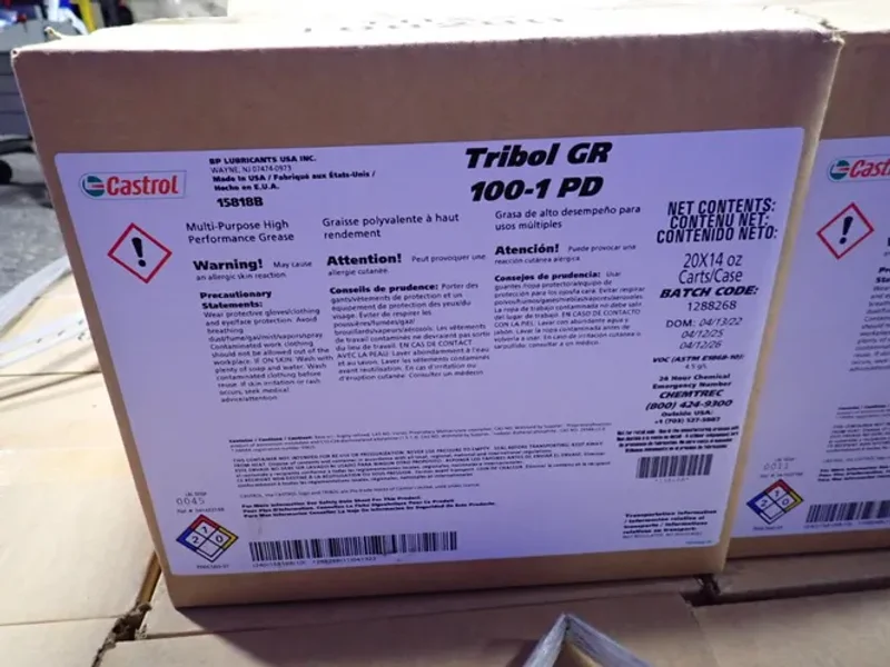 CASTROL 14 OZ INDUSTRIAL GREASE  -  TRIBOL GR 100-1 PD
