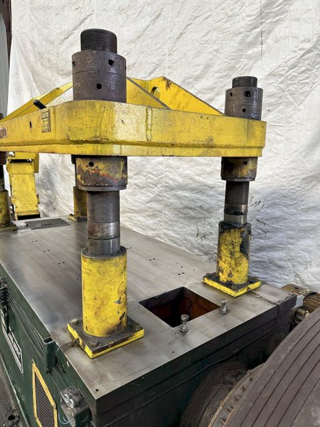 80 TON BRADBURY 4 POST CUTOFF PRESS: STOCK #77741