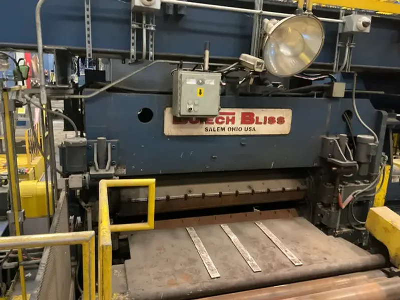80" x .250" BUTECH BLISS MDL. DS250-80 ALUMINUM INLINE ROTARY SHEAR