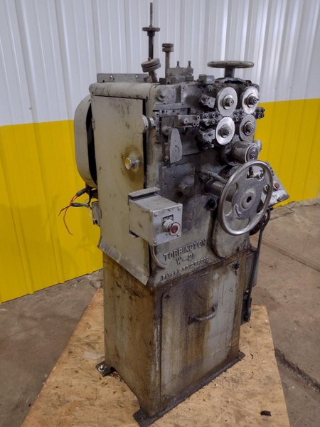 .072&quot; X 1&quot; COIL TORRINGTON MODEL #W-21 SPRING COILER / COIL MACHINE: STOCK #18720
