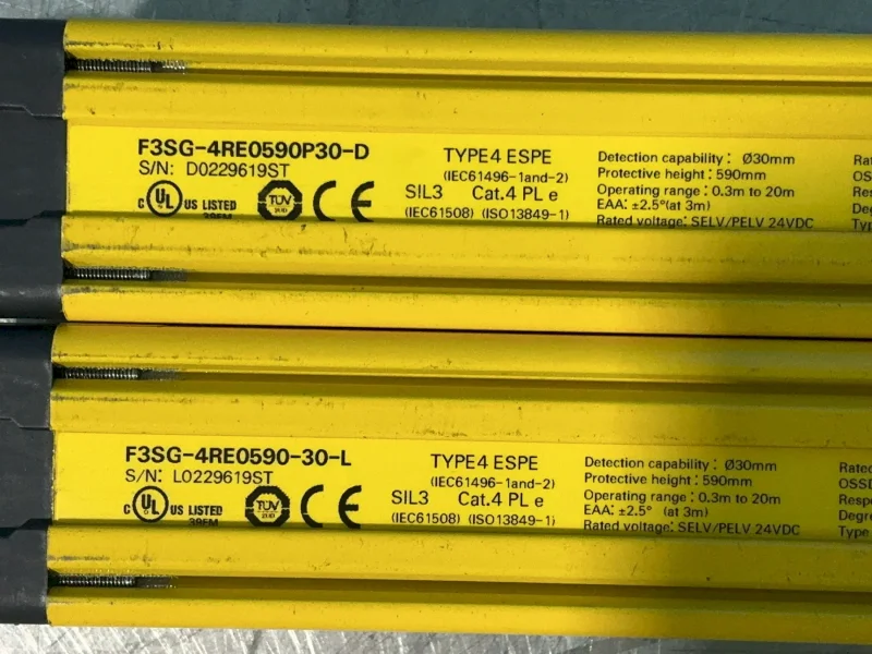 OMRON SAFETY LIGHT CURTAIN KIT  -  F3SG-4RE0590P30
