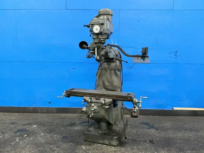 ALLIANT 9” X 42” VERTICAL MILL  -  ALLIANT 11/TMV