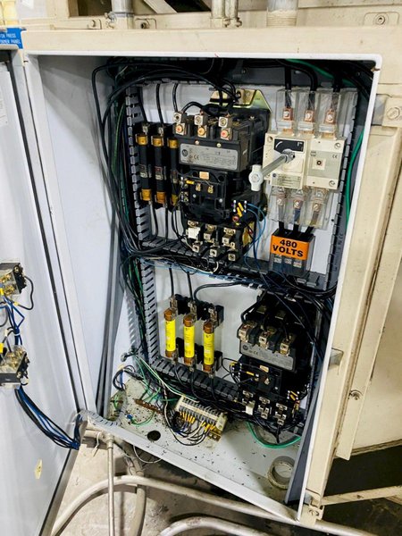 250 TON HANNIFIN HYDRAULIC C-FRAME PRESS. STOCK # 0848920