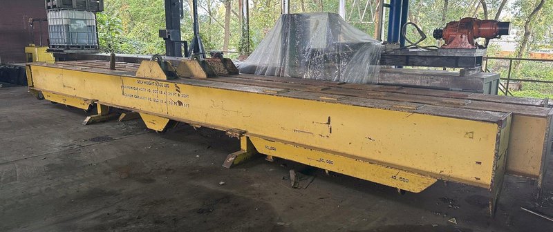 50,000 LB. X 30' CAPITAL STEEL  HEAVY DUTY SPREADER BAR / LIFTING BEAM: STOCK #19487