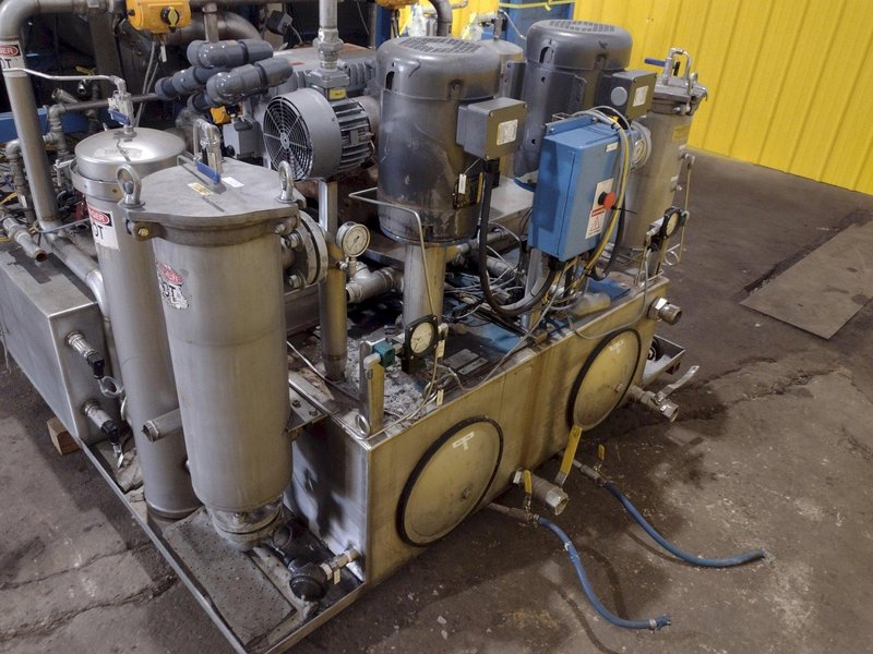 EXTRUDE HONE / SURFTRAN MODEL #STR-1 HIGH PRESSURE WASHER &amp; DEBURRING SYSTEM : STOCK #19381