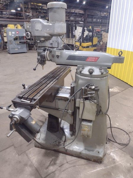 2 HP BRIDGEPORT SERIES II SPECIAL RAM TYPE VERTICAL MILL: STOCK #19945
