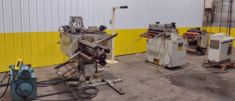 24&quot; WIDE X .093-.250&quot; X 6,000 LB LITTELL SERVO COIL FEED LINE: STOCK #19223