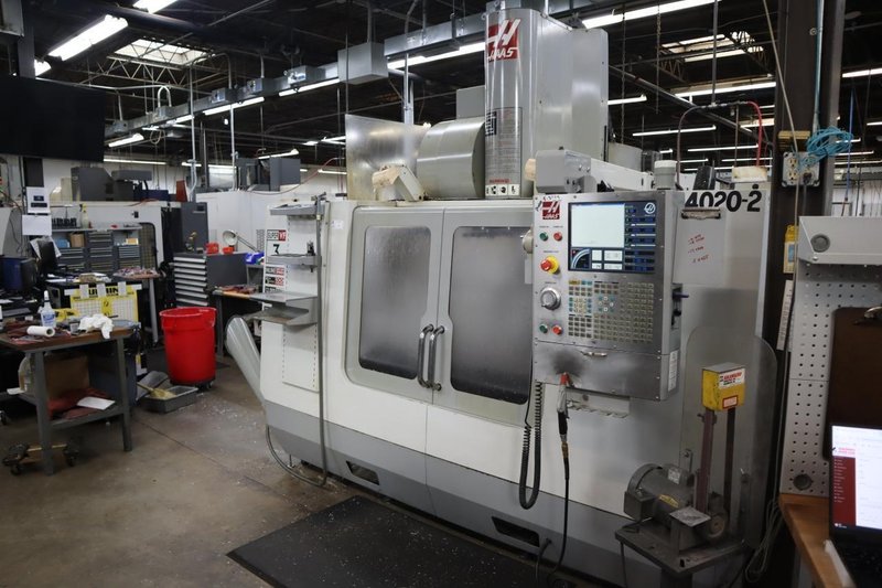 Haas VF-3SS CNC Vertical Machining Center, 12K Spindle, 24 Station SMTC, Probing, TSC, 4th and 5th Axis Brushless Drives- Auction Item