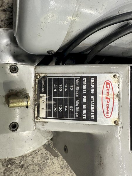 KBC MODEL TS-125 SLOTTING SHAPING HEAD: STOCK #77153