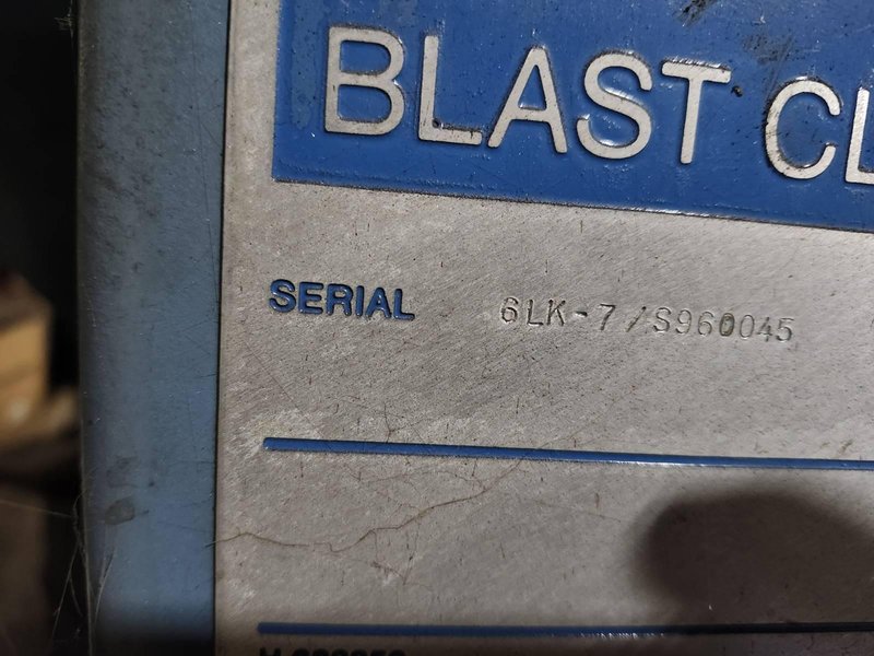 72” PANGBORN MODEL #RLK-7 ROTARY TABLE SHOT BLAST MACHINE : YOBRO 25200