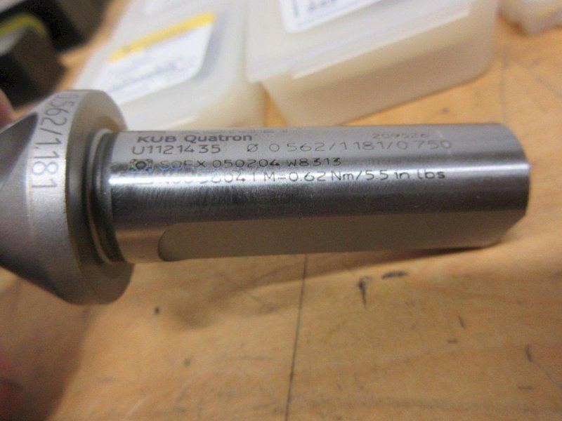 Kennametal Tool Holders Boring and Facing, Kennametal Kentip Carbide Drill Inserts, Komet 3/4" Shank .562" Diameter Insert Drill ***New In Boxes***- Auction Item