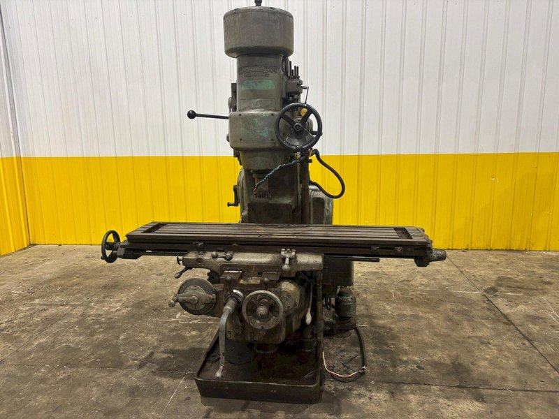 #3 KEARNEY &amp; TRECKER MILWAUKEE MODEL #3 VERTICAL MILLING MACHINE 64" x 13" x 10 HP: YOBRO #24458
