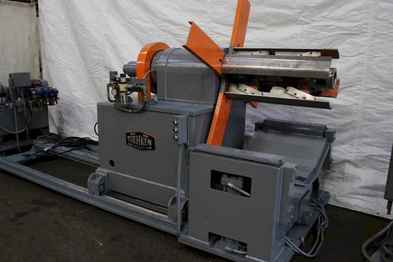 10,000 LB X 30&quot; TISHKEN COIL REEL AND CAR: STOCK #75304