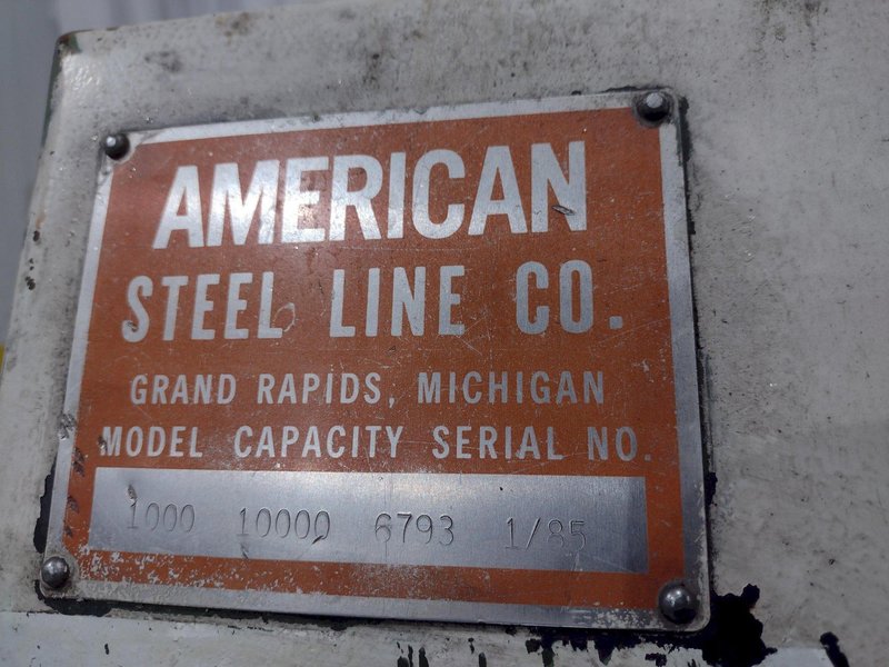 10,000 LBS X 42" AMERICAN MODEL 1000 UNCOILER COIL REEL: YOBRO #24959