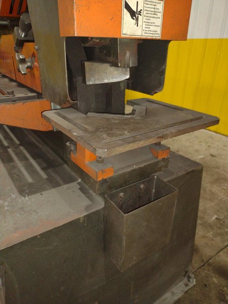 135 TON SPARTAN MODEL #IW135DX HYDRAULIC IRONWORKER: YOBRO #24716