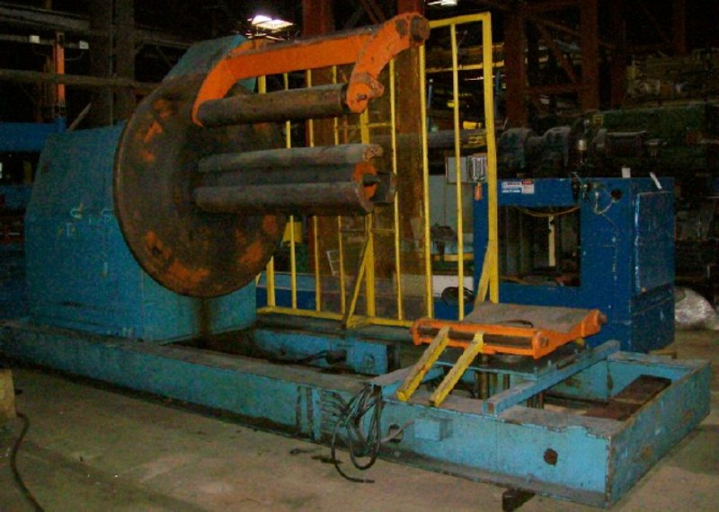 40,000 x 60&quot; AMERICAN STEEL LINE UNCOILER STRAIGHTENER COMBINATION