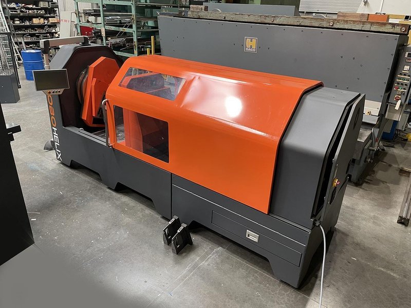 Robohelix - RX250 CNC spiral blade forming machine