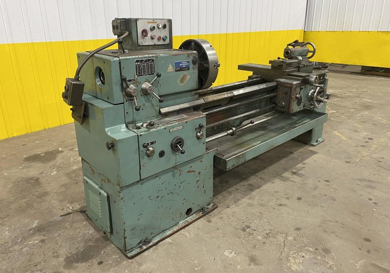 17&quot; X 64&quot;  TOS SIGMA MODEL #SN50B GAP BED ENGINE LATHE, 2-1/8&quot; HOLE: STOCK #19905