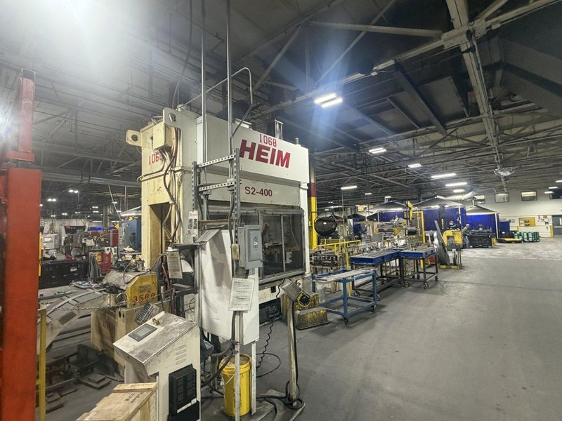 HEIM MODEL #S2-250 SSDC 6" STROKE PRESS: YOBRO #24924
