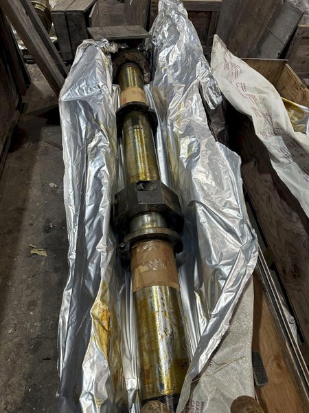 3000 TON NATIONAL (CROSBY GROUP) 4-POST HYDRAULIC PRESS / WIRE ROPE SWAGING MACHINE: STOCK #19450