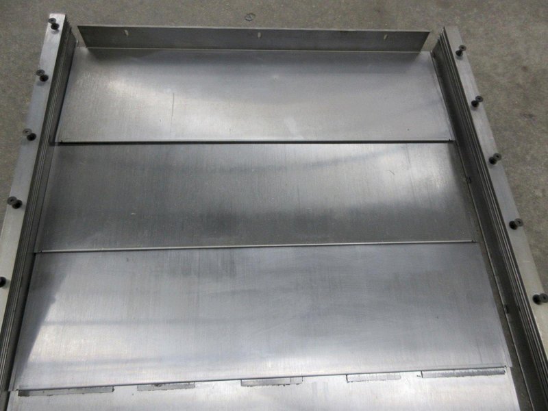 Used Haas Z-Axis Waycover Set #93-4462 Fits Most VF3/4/5 Series Machines.  Great Condition