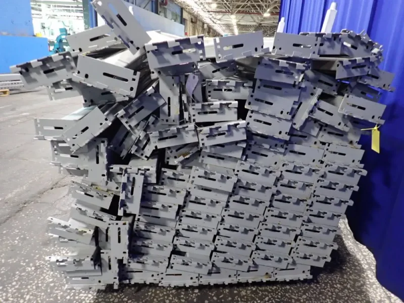 120" X 8" PALLET RACKING BEAMS