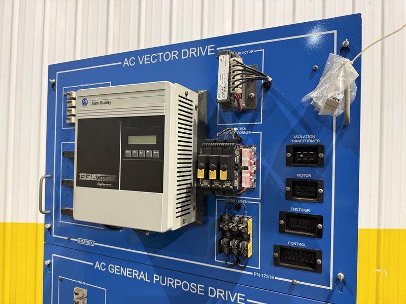AMATROL MODEL #85-MT10 ELECTRONIC DRIVES SYSTEM TRAINING &amp; TESTING STAND: YOBRO #24915