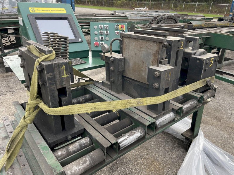 150 TON WHITNEY MODEL #765 HYDRAULIC SHEAR FOR ANGLE, FLATS, AND CHANNEL: STOCK #20760