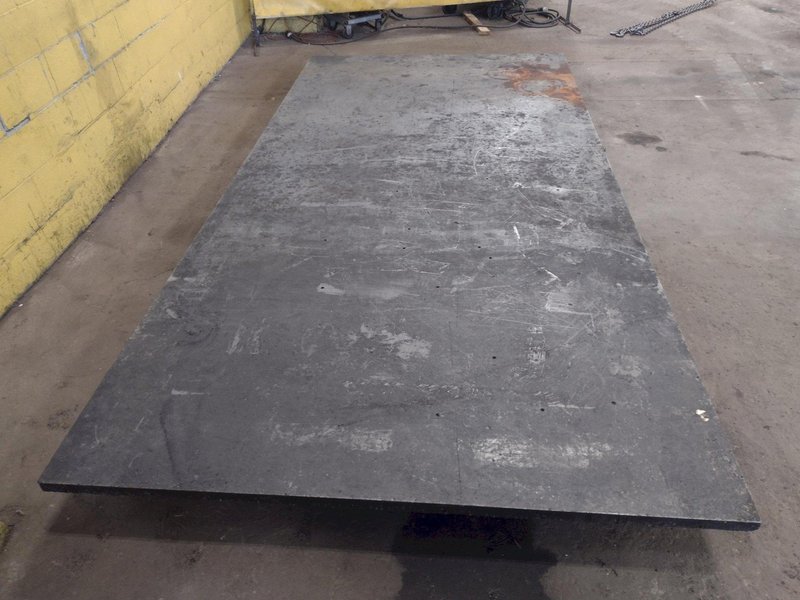 12&#039; X 6&#039; STEEL LAYOUT TABLE PLATE: STOCK #23783