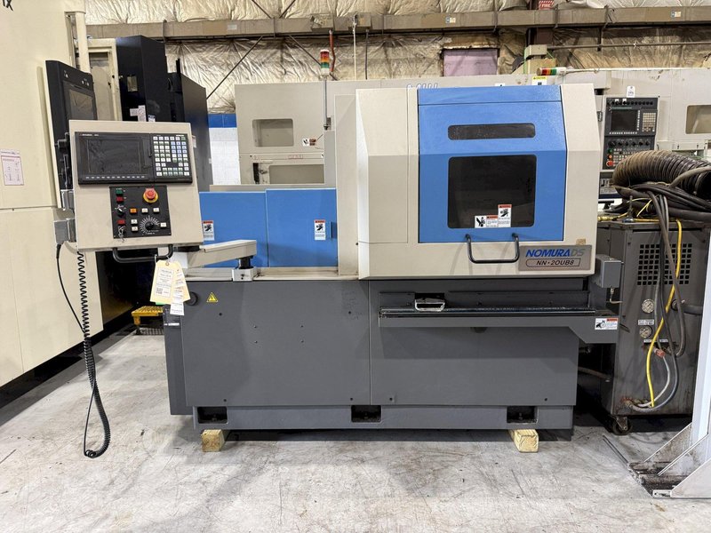2015 Nomura NN-20UB8 Used CNC Automatic Swiss Lathe For Sale