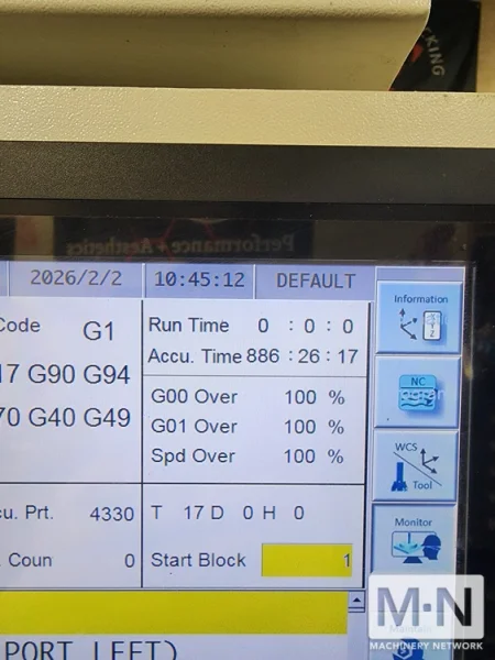 SYIL X7 4th Axis CNC Vertical Machining Center, 2022