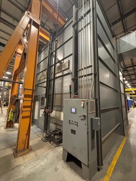 ABS Blast Room &amp; GFS Paint Booth Package, 2019 – 16’W x 14’H x 18’D Blast Booth, Complete Finishing System