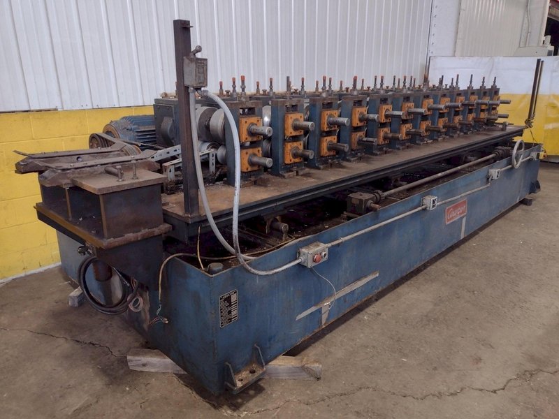 12 STAND X 2.5&quot; ARDCOR / ROLL KRAFT MODEL F-10 ADJUSTABLE WIDTH STUD ROLLFORMER, NEW 2000: STOCK #18247