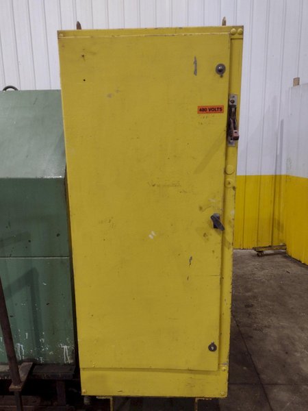 8' X 1/2" BERTSCH #9 3-ROLL INITIAL PINCH PLATE BENDING ROLL: YOBRO #25159