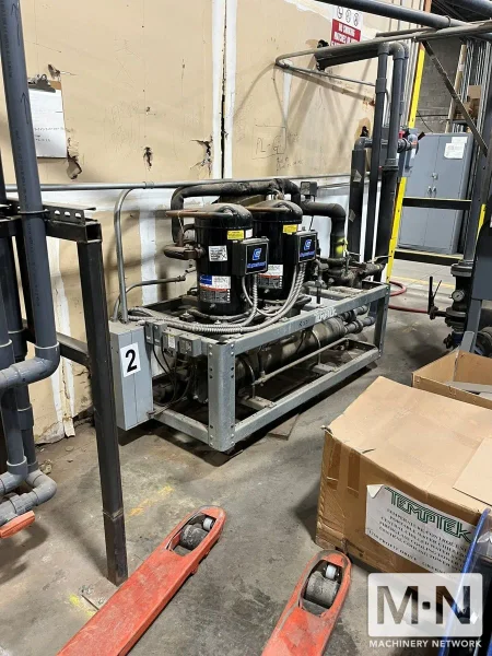 25 TON TEMPTEK MODEL MW25C WATER COOLED CHILLER MFG 2021