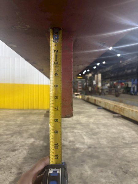 55 TON X 17’ LONG ARCHER STEEL SPREADER BAR / LIFTING BEAM: STOCK #22975