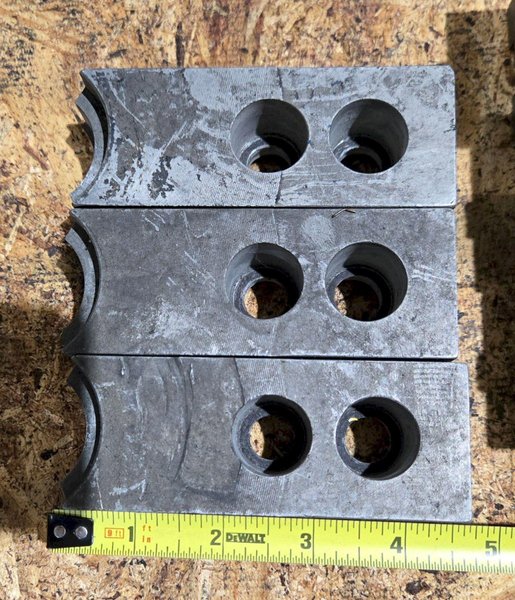 BUNDLE of Hardened Steel Jaws &amp; Soft Jaws SET USED
