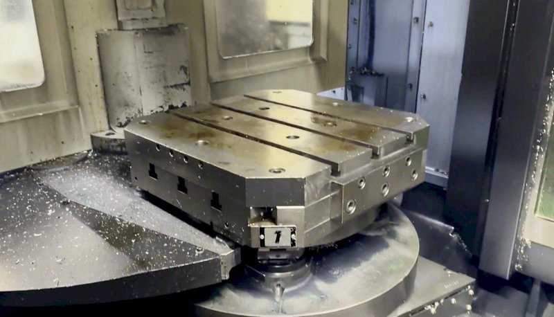 Doosan HP 5100 HMC, 2008 – Chip Conveyor, 1000 PSI TSC, 60 ATC, 14,000 RPM Spindle