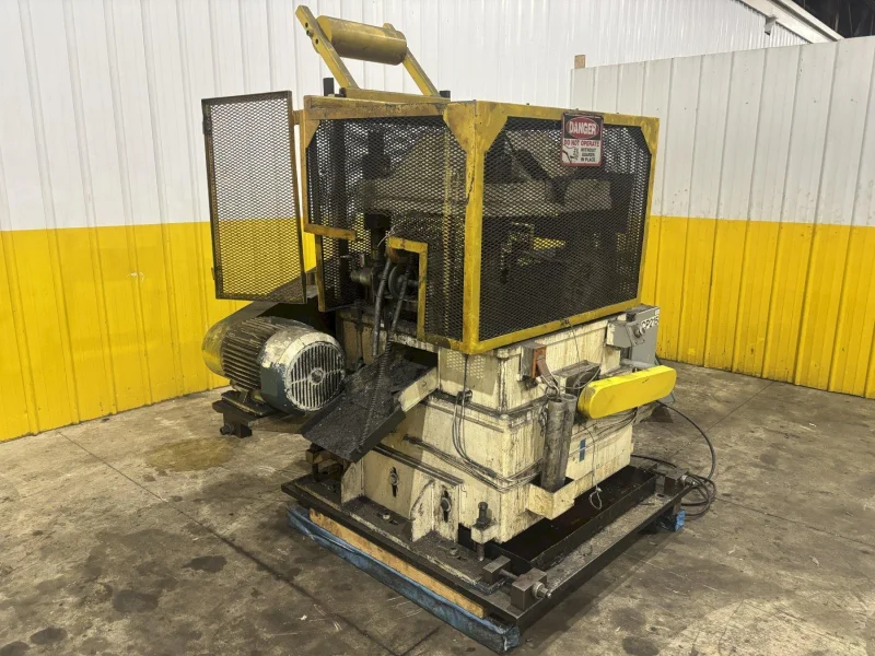 4-POST CUTOFF PRESS AND SERVO DIE ACCELERATOR. STOCK # 0991225