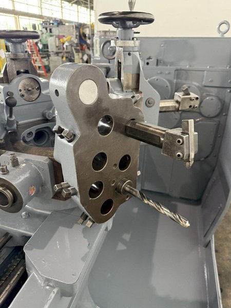 1A WARNER &amp; SWASEY M–3400 SADDLE-TYPE TURRET LATHE W/ TOOLING. STOCK # 0550225