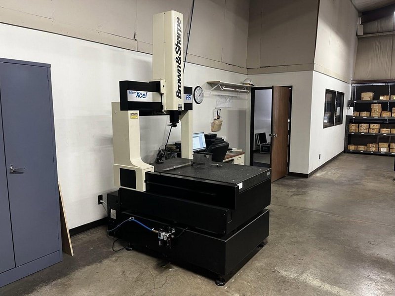 Brown and Sharpe Hexagon MicroXCEL PFx 7105 DCC CMM, 1997 – Renishaw Probe and Controller, CMM-Manager Software