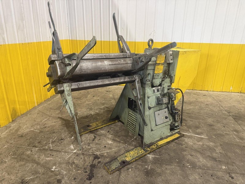 10,000 LBS X 36" LITTELL MODEL #1000 PULL OFF COIL REEL UNCOILER : YOBRO #25422