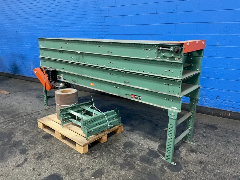 ROACH 120 X 21 BELT CONVEYOR SYSTEM AND LEGS