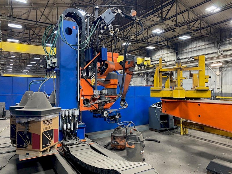 2012 CLOOS QRC-E 410 Robotic Welding Cell (#4879)