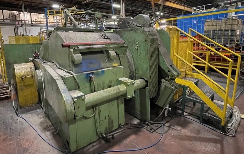 MALMEDIE 900mm Horizontal Wire Drawing Bull Block - High Efficiency