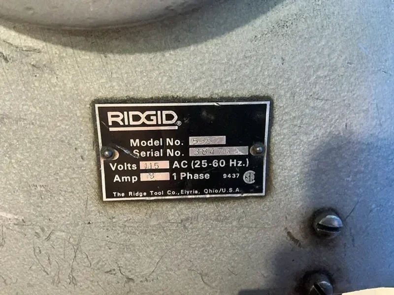 RIDGID 2” PIPE THREADER  -  535