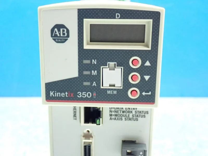ALLEN BRADLEY 1.0KW, 2.0A OUTPUT, 2.7A INPUT KINETIX SINGLE-AXIS SERVO DRIVE  -  2097-V34PR3-LM
